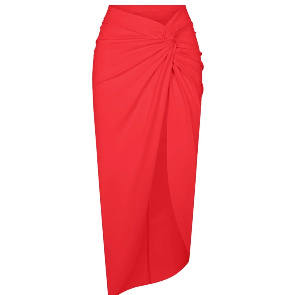 SKIMS Signature Swim Sarong Skirt